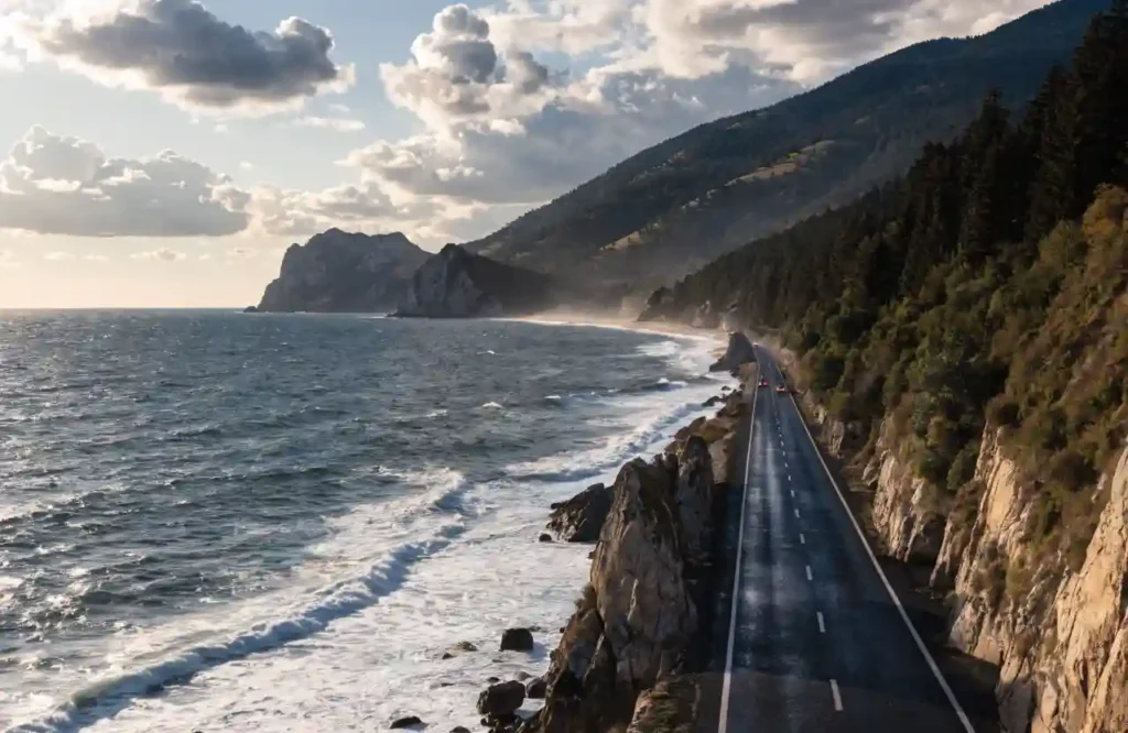 المسافة من اسطنبول الى طرابزون